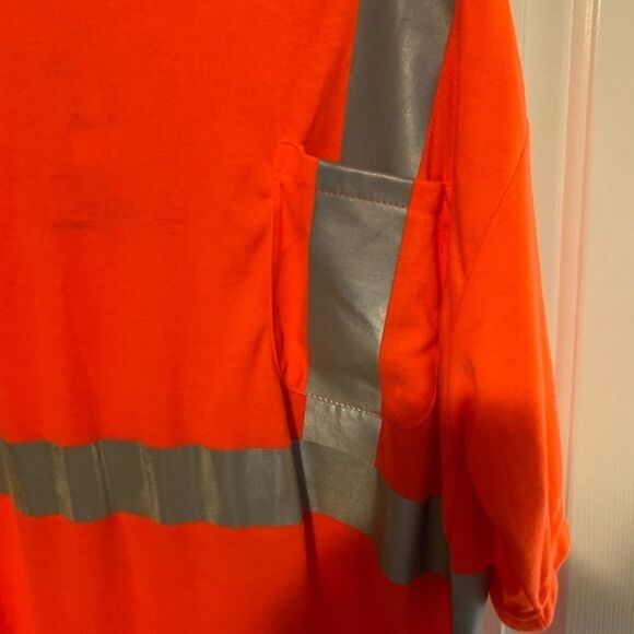 Corner Stone Orange safety shirt - Picture 8 of 11